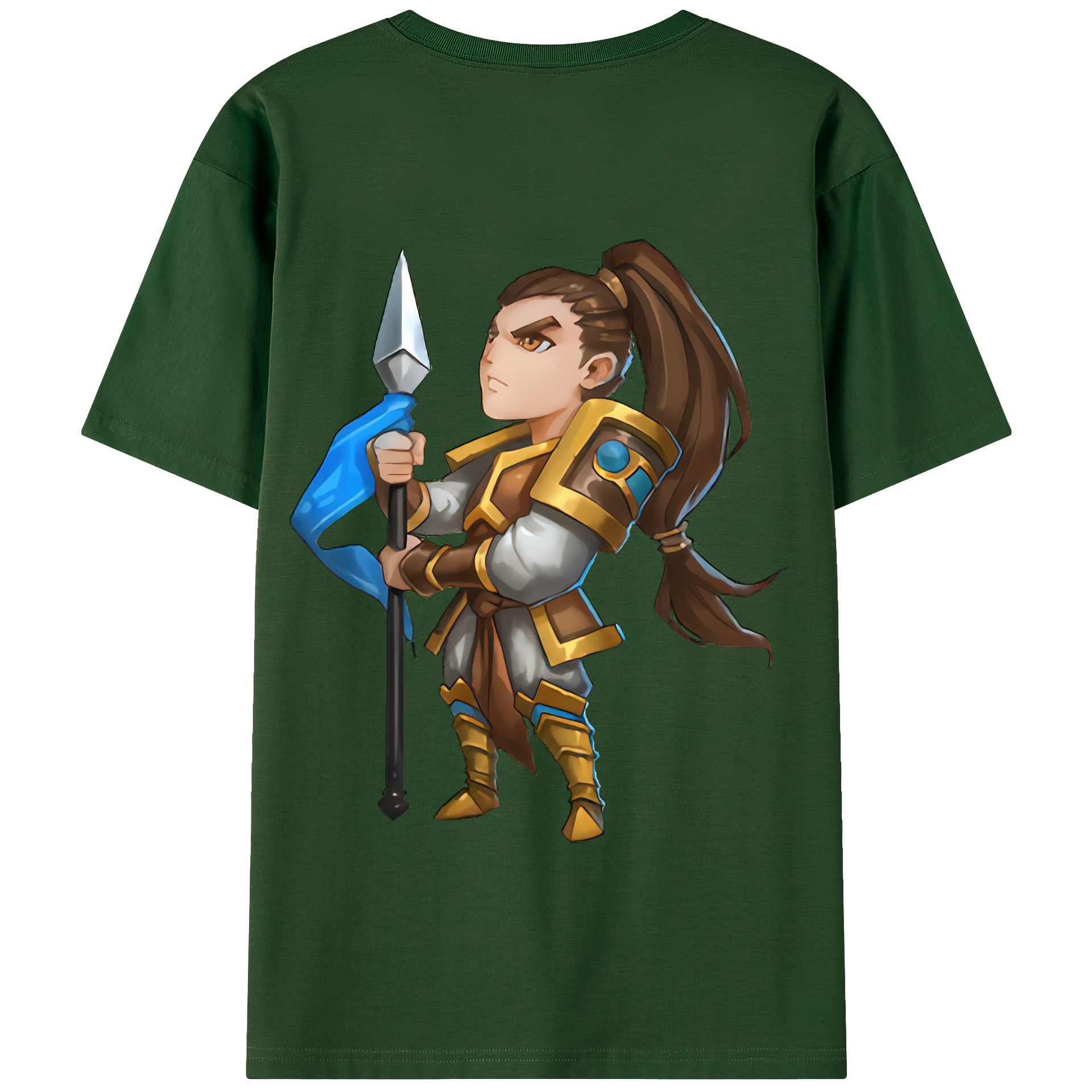 リーグ・オブ・レジェンド League of Legends LOL 綿100％半袖Tシャツ（背面プリント）